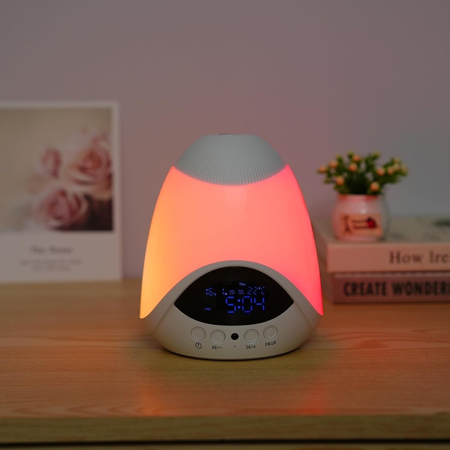 10-in-1 White Noise Machine with Star Projector, Night Light & Timer