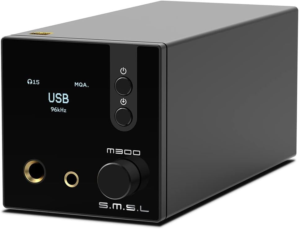 High-Fidelity MQA Audio DAC 32bit/768kHz DSD256 OLED Balanced Output