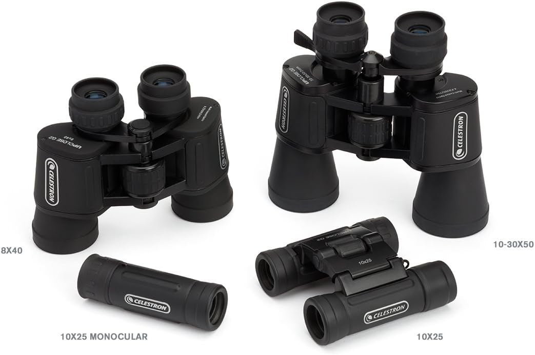 8x40 HD Porro Prism Binoculars Wide View Powerful Outdoor Birdwatching Optics