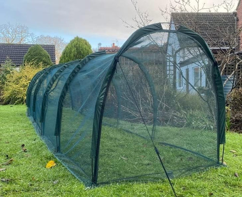 Giant Chicken Run Tunnel 5x1.5x1.5m Bird Flu Secure Pet Cage
