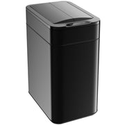 49L Touchless Kitchen Bin Sensor Butterfly Lid Soft Close Black