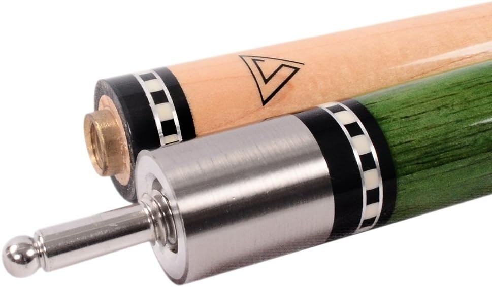 58in Canadian Hardwood Pool Cue 13mm Tip Irish Linen Wrap 19-21oz