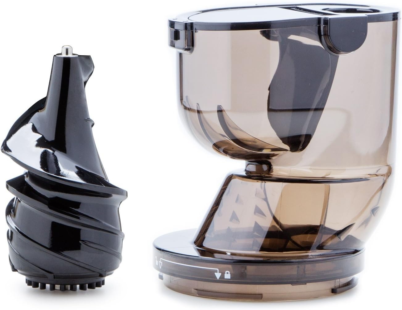 Whole Slow Juicer Cold Press 250W BPA Free Silver Juice Extractor