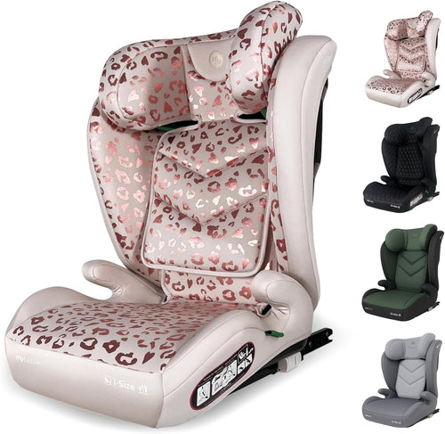 Highback Booster Car Seat ISOFIX Group 2/3 4–12Y Adjustable Headrest