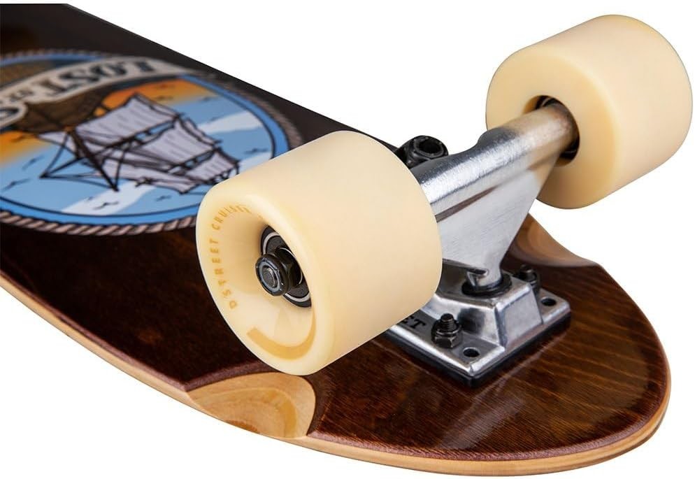 Complete Cruiser Skateboard 7.5" Maple Deck 59mm PU Wheels ABEC7