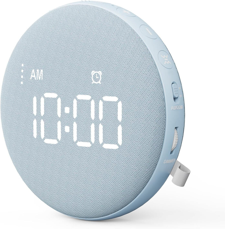 Vibrating Alarm Clock for Heavy Sleepers Bed Shaker Loud Digital Display