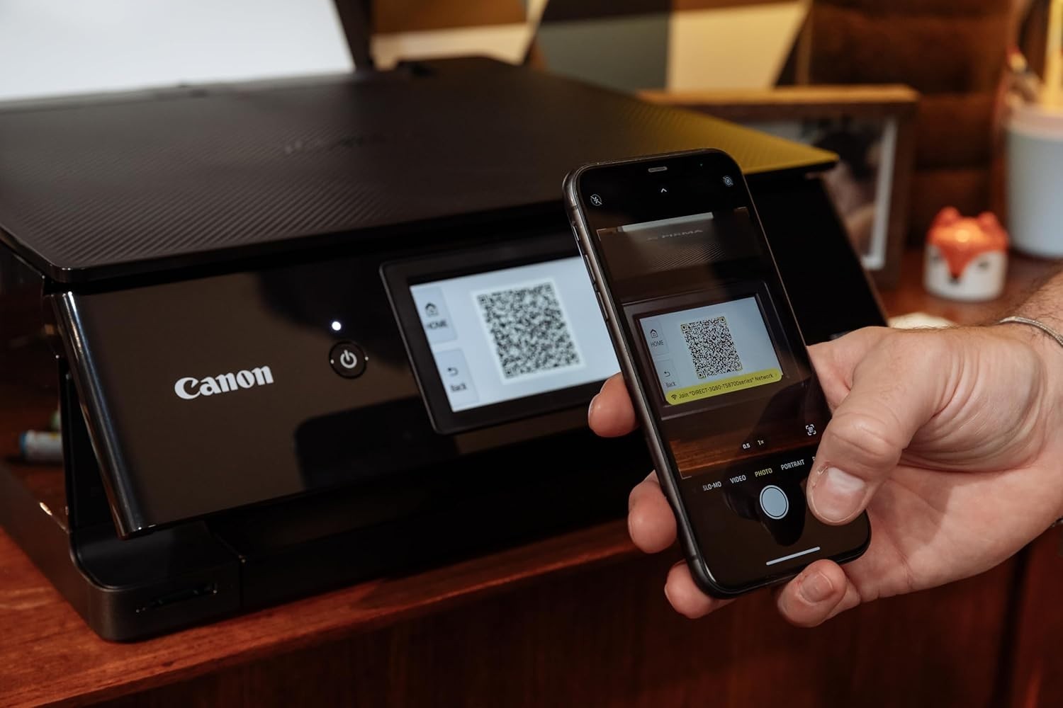 Wireless All-in-One Photo Printer A4 Duplex 6-Ink Black