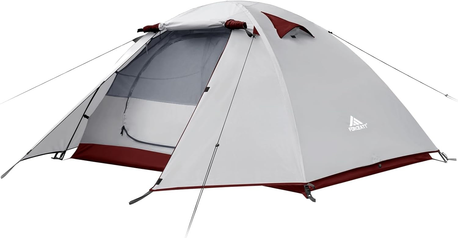 2 Man Camping Dome Tent PU3000mm 2 Doors