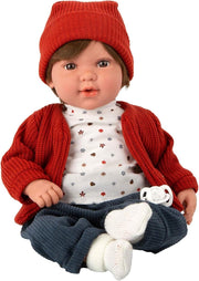 45cm Interactive Baby Doll 14 Sounds Corduroy Outfit Dummy