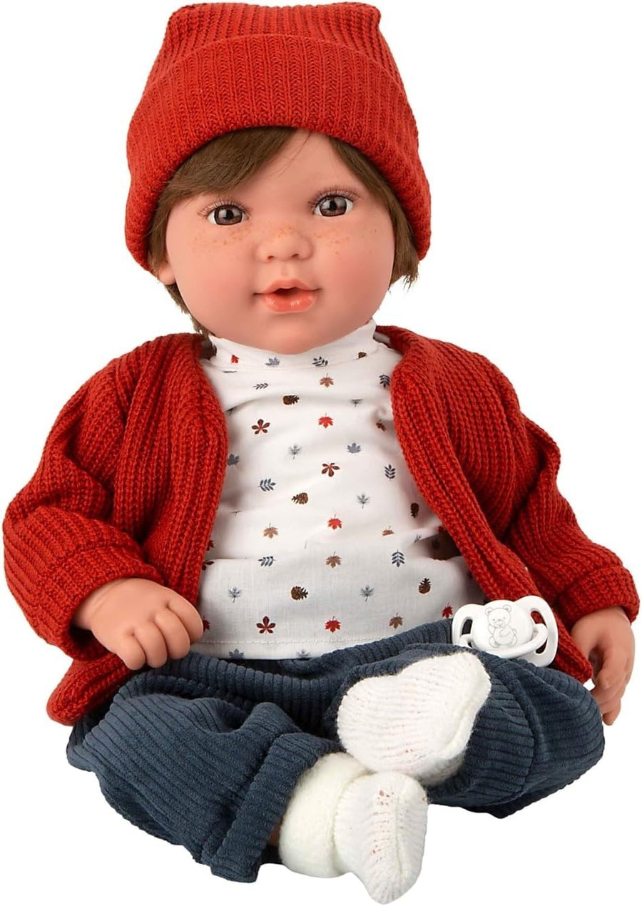 45cm Interactive Baby Doll 14 Sounds Corduroy Outfit Dummy