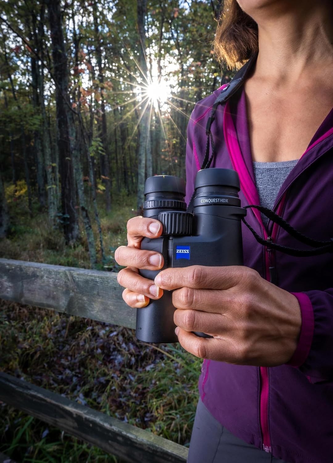 10x42 HD Waterproof Binoculars Long-Range Viewing Wildlife Hunting Optics