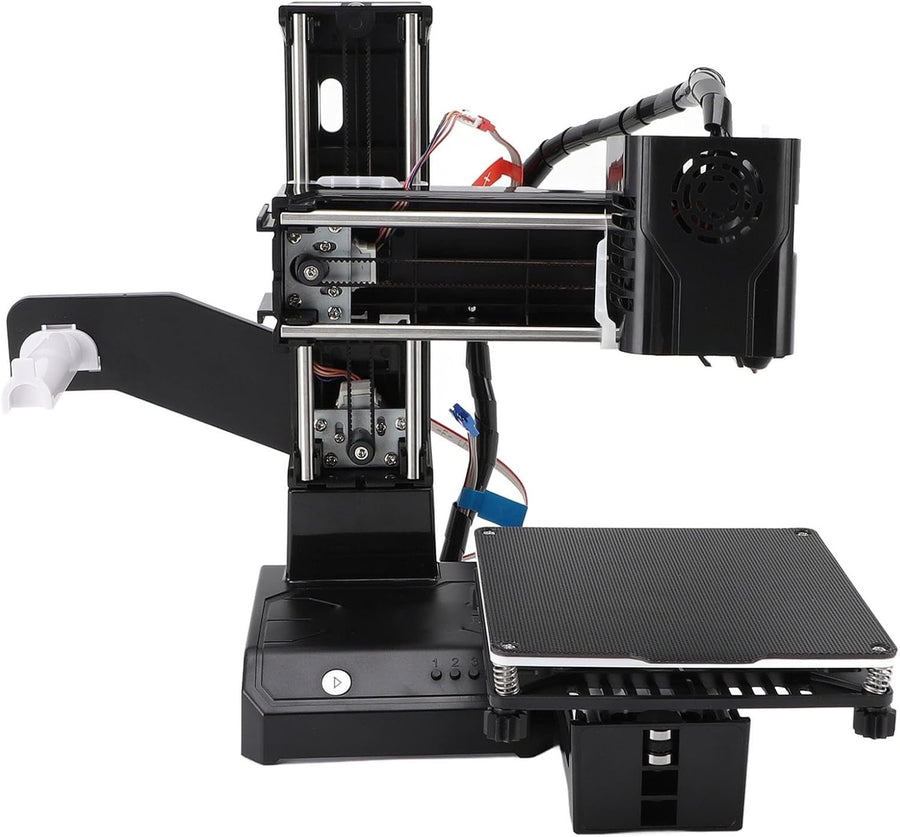 One Click Mini 3D Printer 100x100x100mm Portable Beginner Easy PLA UK