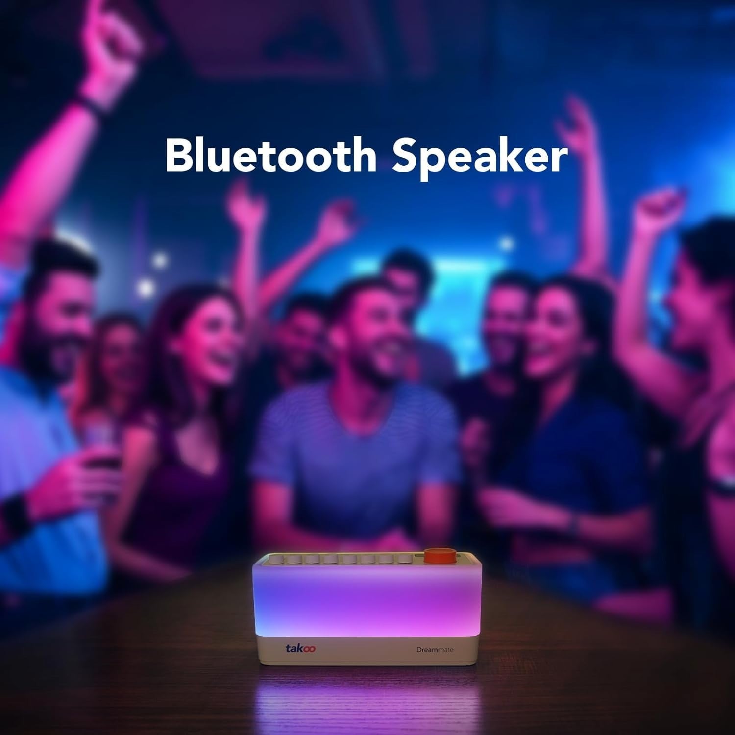 3-in-1 White Noise Sound Machine with Night Light & Bluetooth Speaker