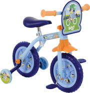 Kids 2 In 1 Balance Bike Training Bicycle Pedals Stabilisers Blue