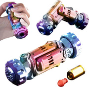 Metal Fidget Gun Spinner Stress Relief Foldable Alloy Desk Toy