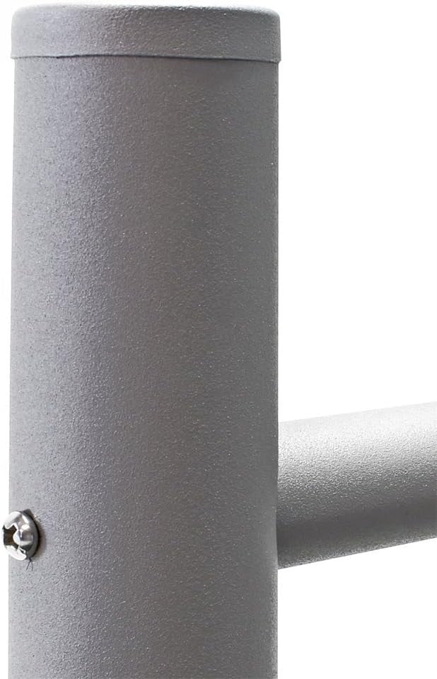 Multi Door Mailbox System 10 Lockable Silver Steel Post Box Freestanding