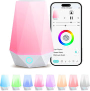 Smart White Noise Machine for Baby & Adults, 32 Sounds, Night Light & App