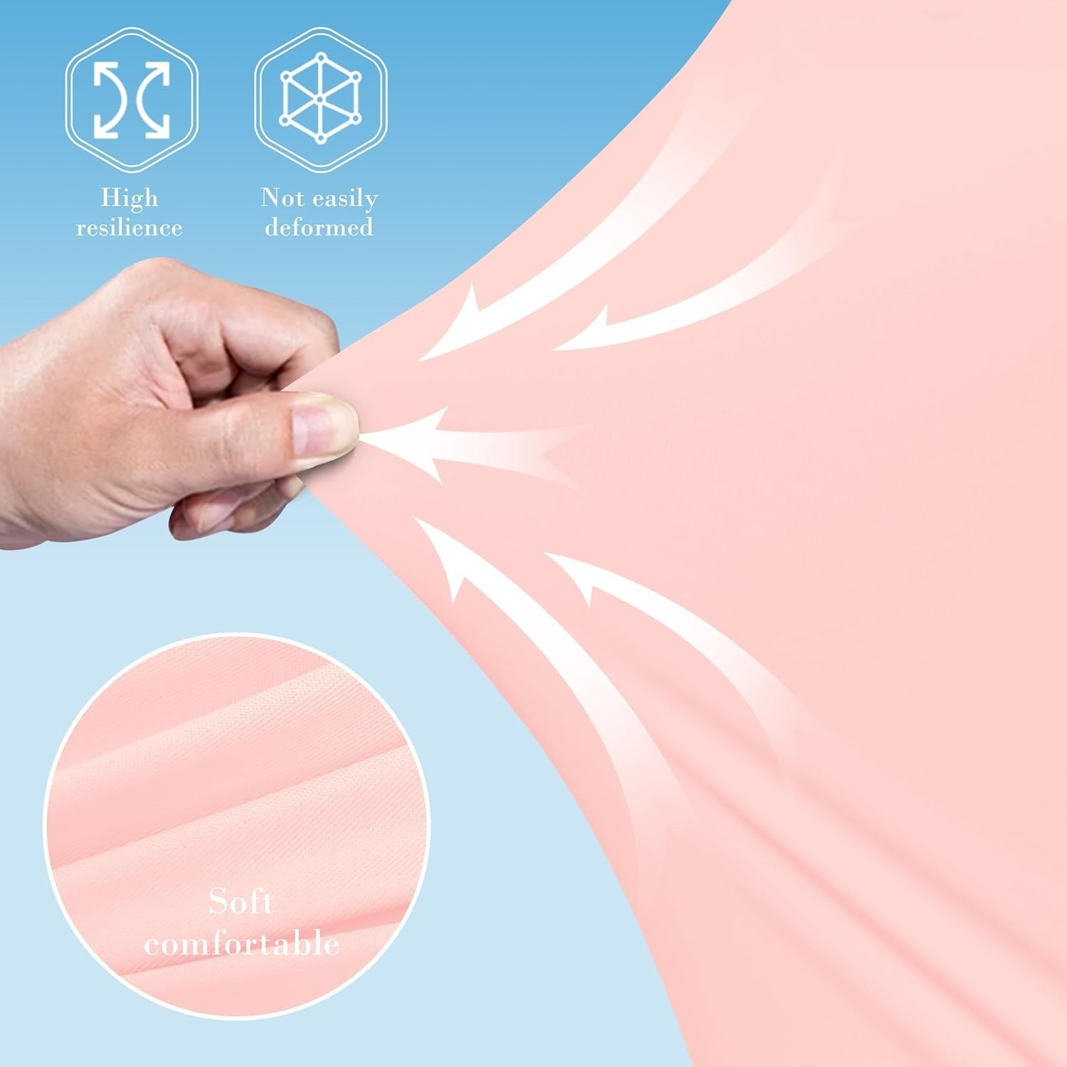 Pregnancy Body Pillow 57” J Shape Full Body Maternity Support Cooling