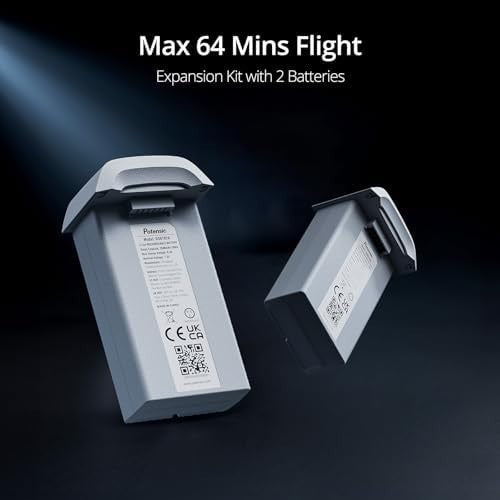 4K Drone w/ 3-Axis Gimbal 6KM Range 64Min Flight Visual Tracking Auto Return