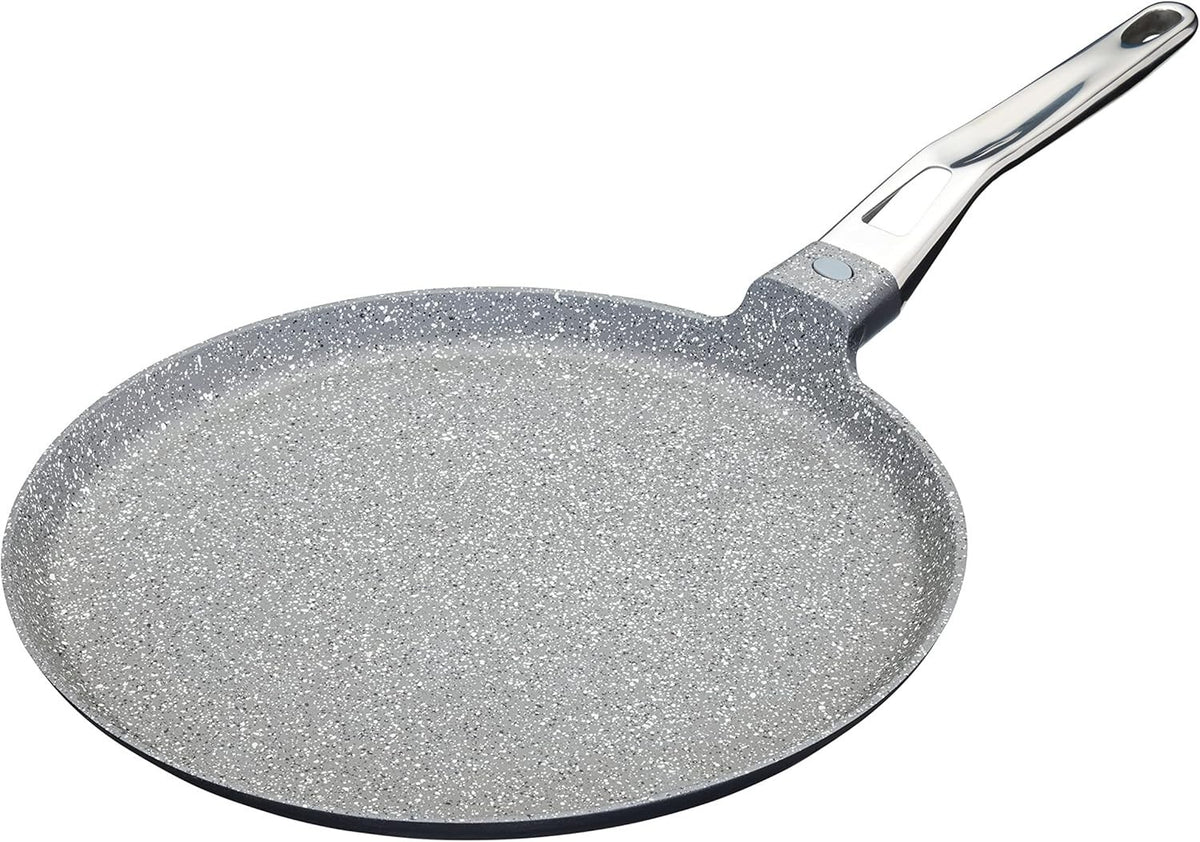 28cm Non-Stick Crepe Pan Cast Aluminium Induction Flat Tawa