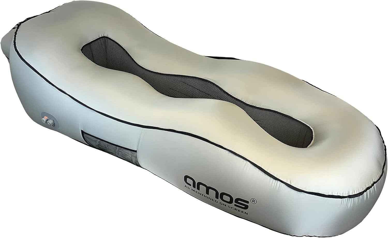Portable Inflatable Air Lounger Bed – Auto Inflate, Built-In Power Bank