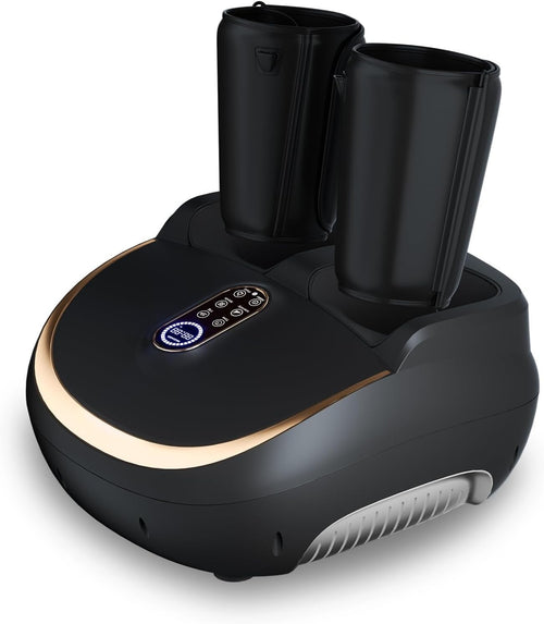 Shiatsu Foot & Leg Massager w/ Heat, Rollers, 5 Modes, Pain Relief