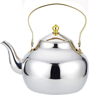 Stainless Steel Teapot 2L Tea Pot Infuser Induction Stovetop Large