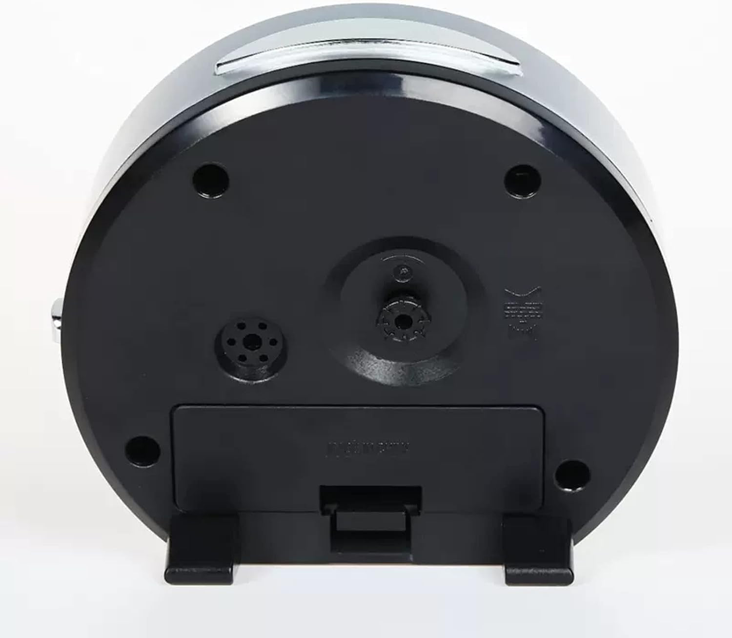 Silent Alarm Clock 4 Inch Non Ticking Night Light Battery Heavy Sleepers
