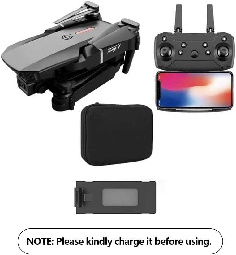 GPS Drone E88 Pro with 1080P Dual Camera Foldable RC Quadcopter Adults
