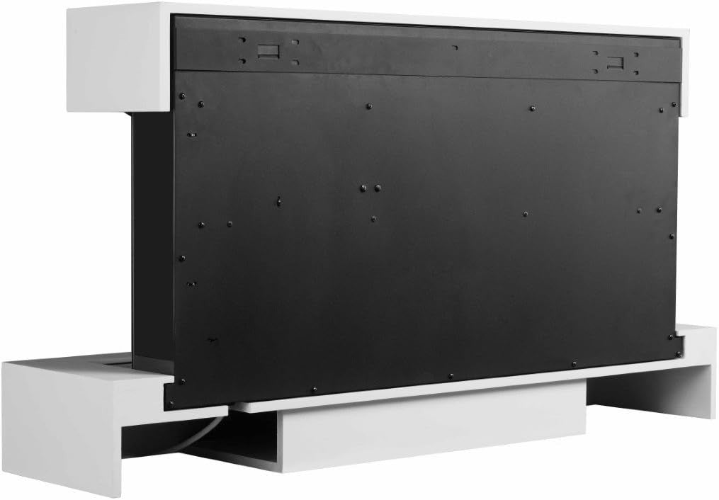 43" Wall Mounted Electric Fireplace Remote 2kW LED Flame with Mantel
