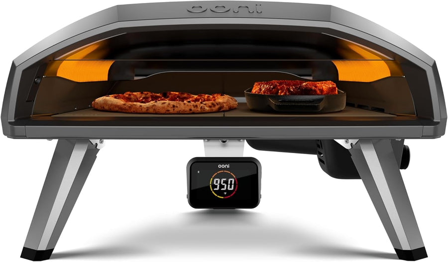 18" Gas Pizza Oven 500°C Outdoor Propane Grill Stainless Steel 60s Cooking