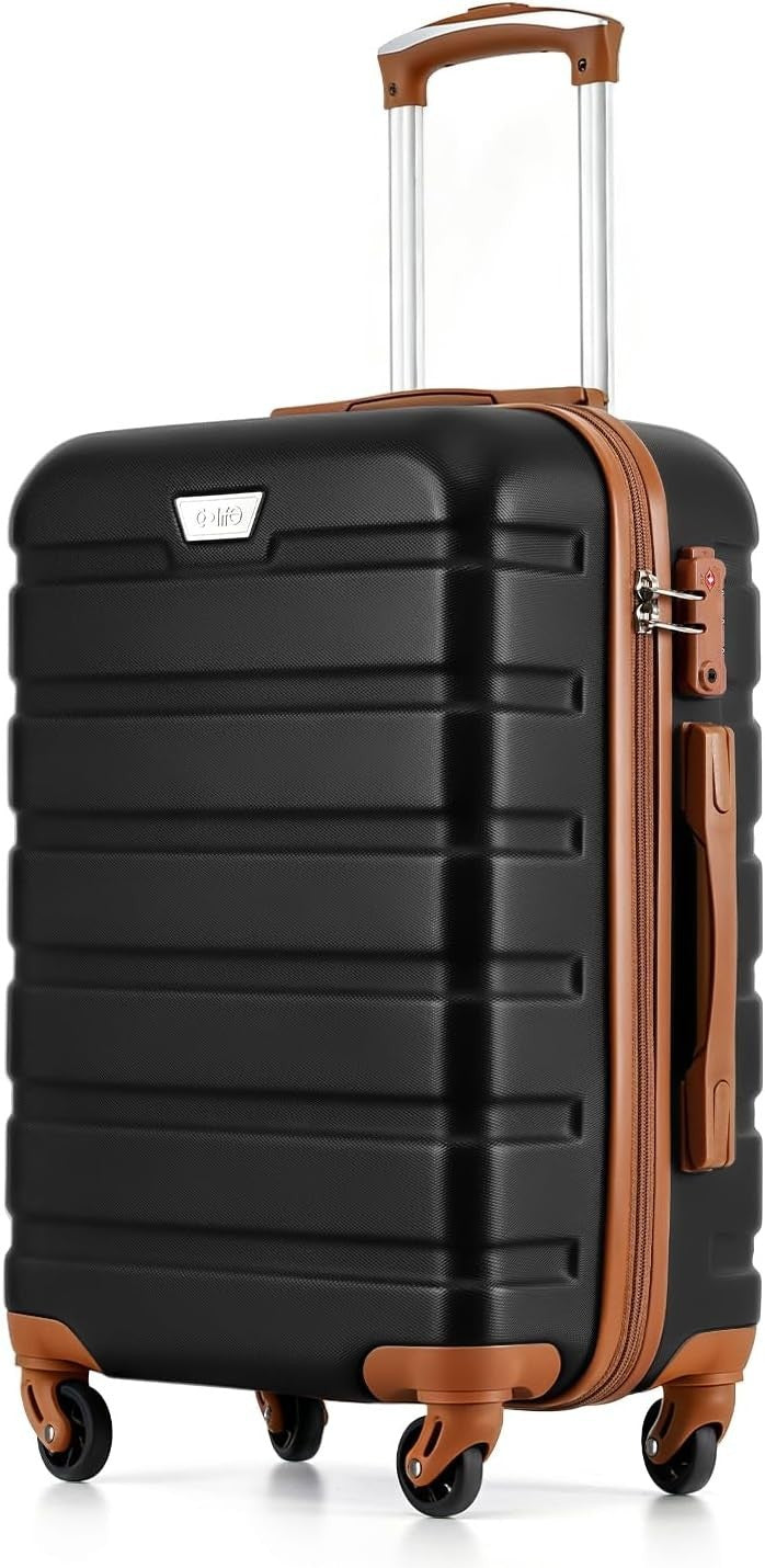 28in Large Hold Suitcase Hard Shell Luggage TSA Lock Quiet Spinner