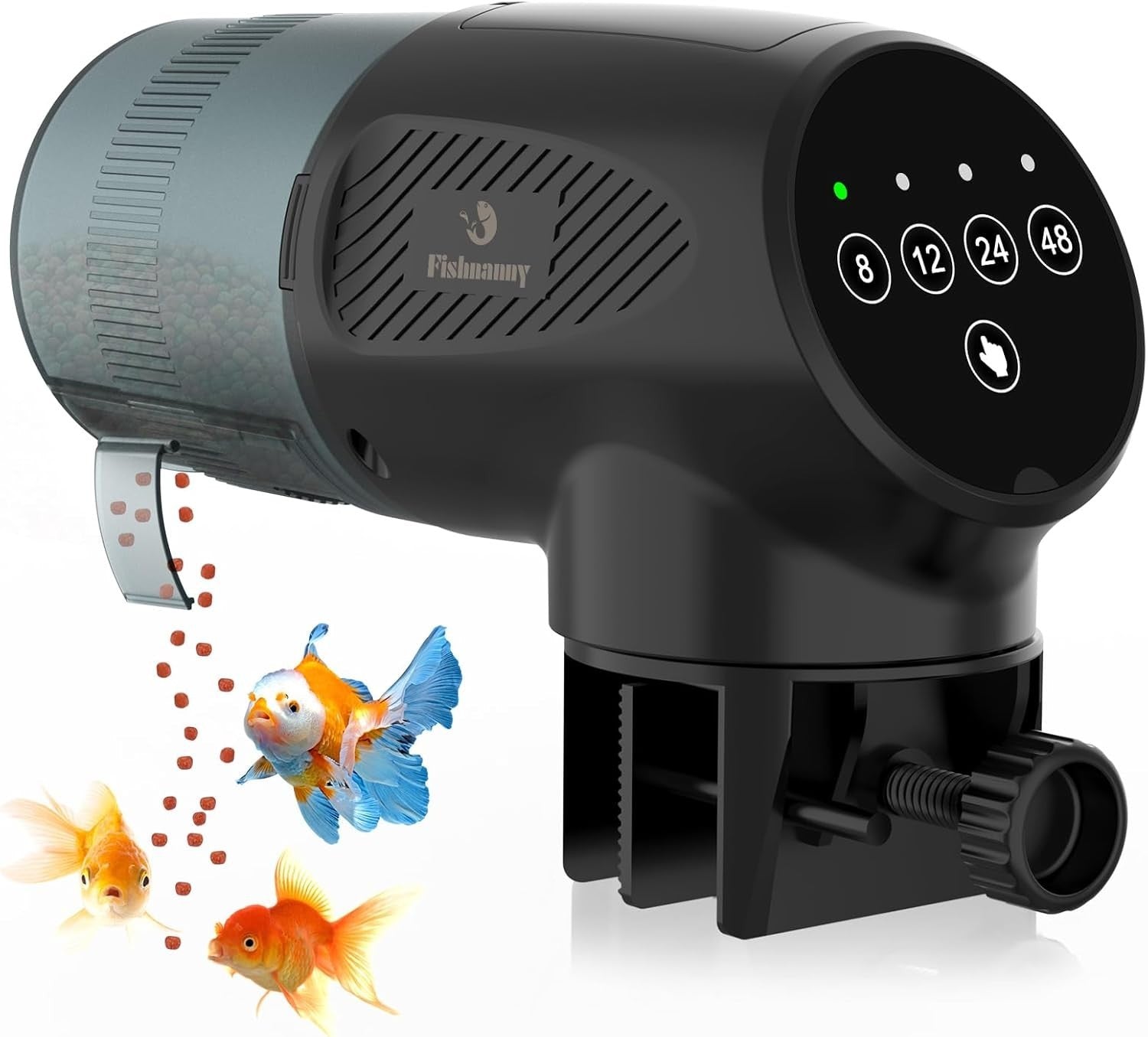 Automatic Fish Feeder 200ml Aquarium Food Dispenser Timer Moisture Proof