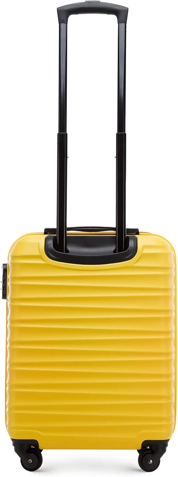 Cabin Carry On Suitcase Lightweight Hard Case 4 Wheels Lock