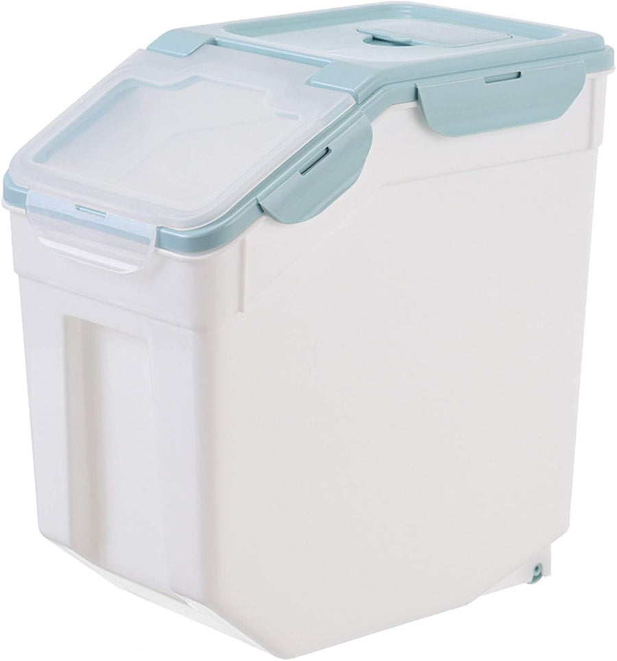 10KG Airtight Rice Cereal Storage Container Metering Grain Dispenser