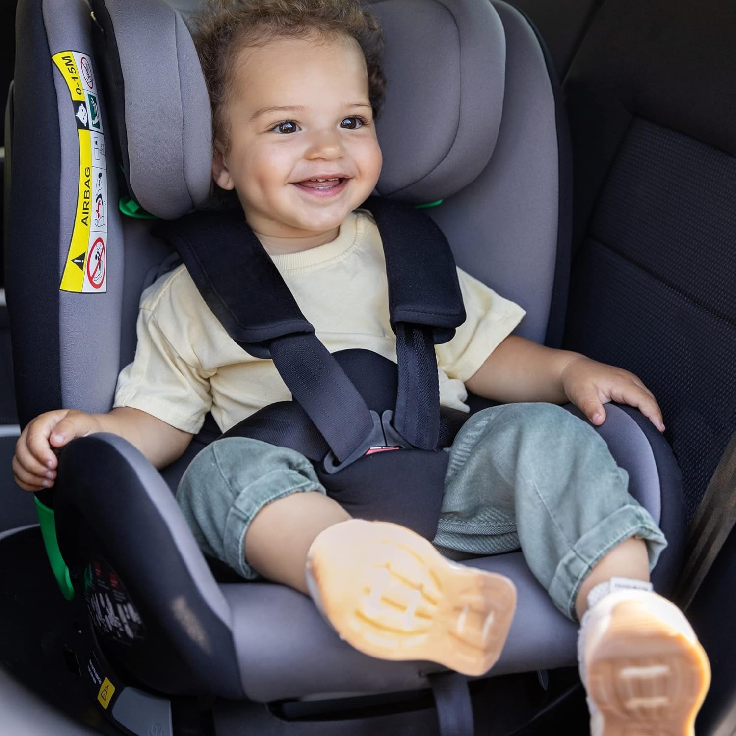 360° Swivel ISOFIX i-Car Seat 0–12 Years Rear & Forward Facing