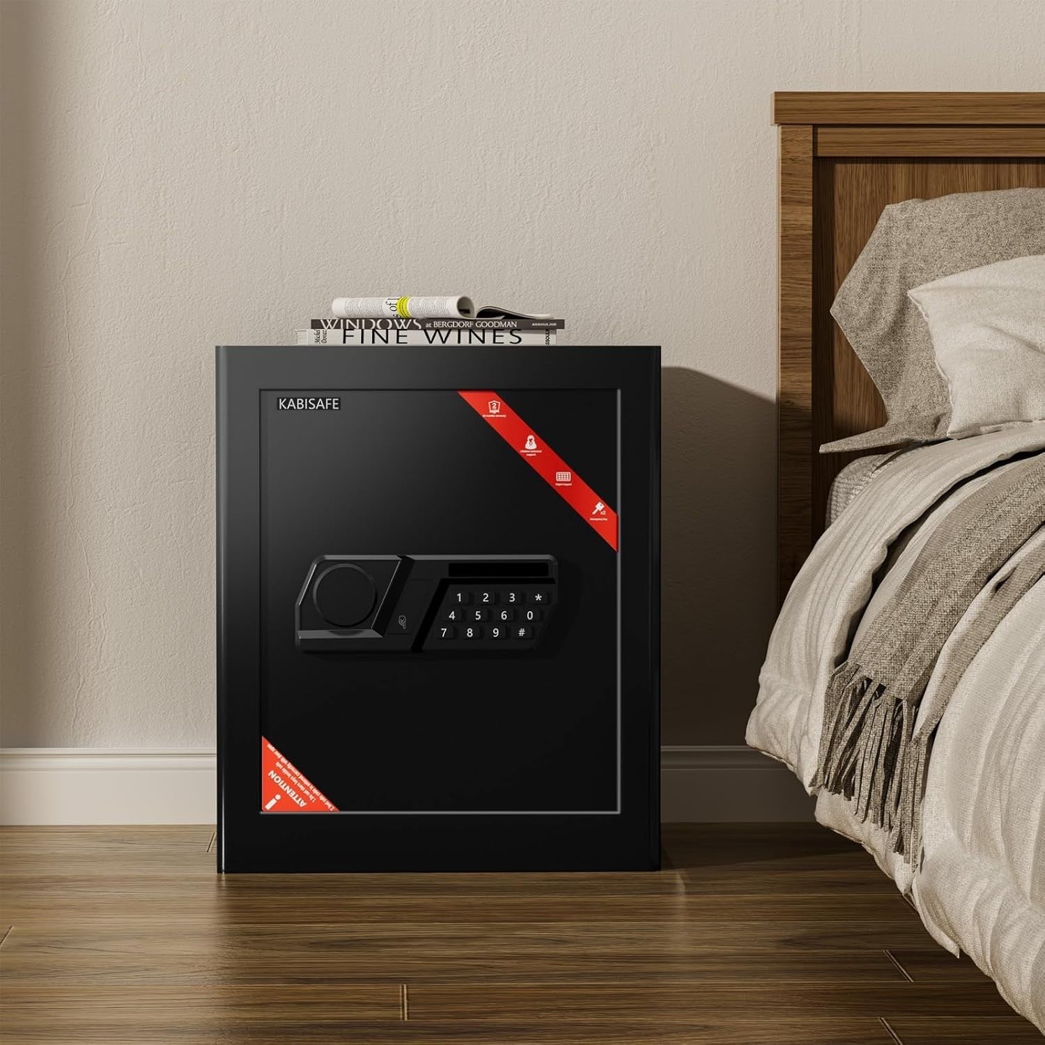 45L Digital Safe Box Electronic Keypad Security Cash Lock Safe