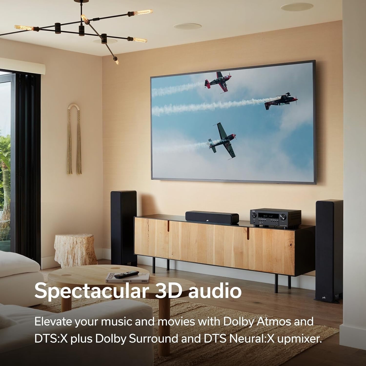 7.2-Channel 8K Home Theater AV Receiver Dolby Atmos DTS:X Wi-Fi Alexa