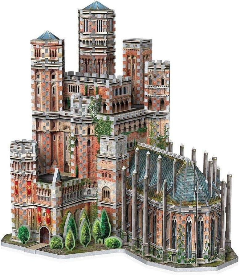 Red Keep 3D Puzzle Fantasy Castle Model 845 Piece Collectors Build Kit