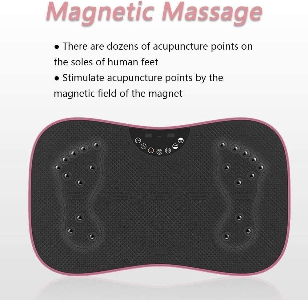 Whole Body Vibration Plate Exercise Machine Weight Loss Shaping Remote