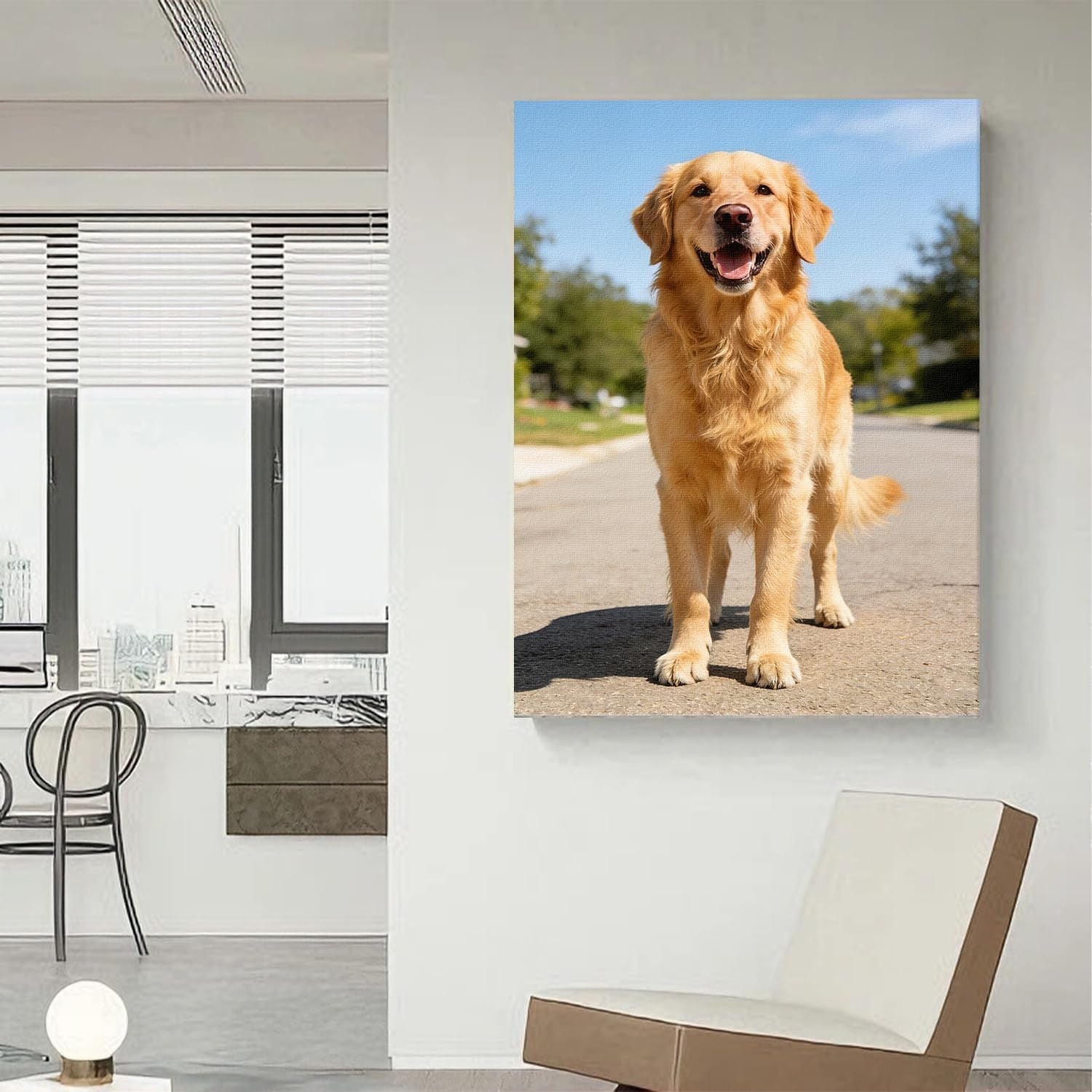 Personalised Canvas Photo Print 20x30cm Custom Birthday Gift