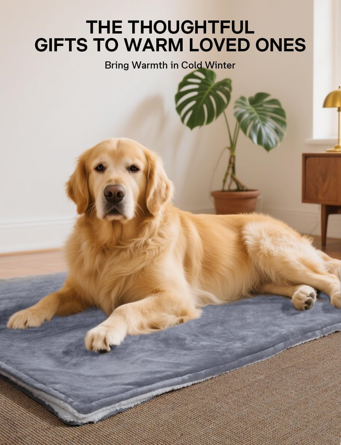 Double Electric Heated Blanket 9 Heat Settings Fast Heating Washable Throw
