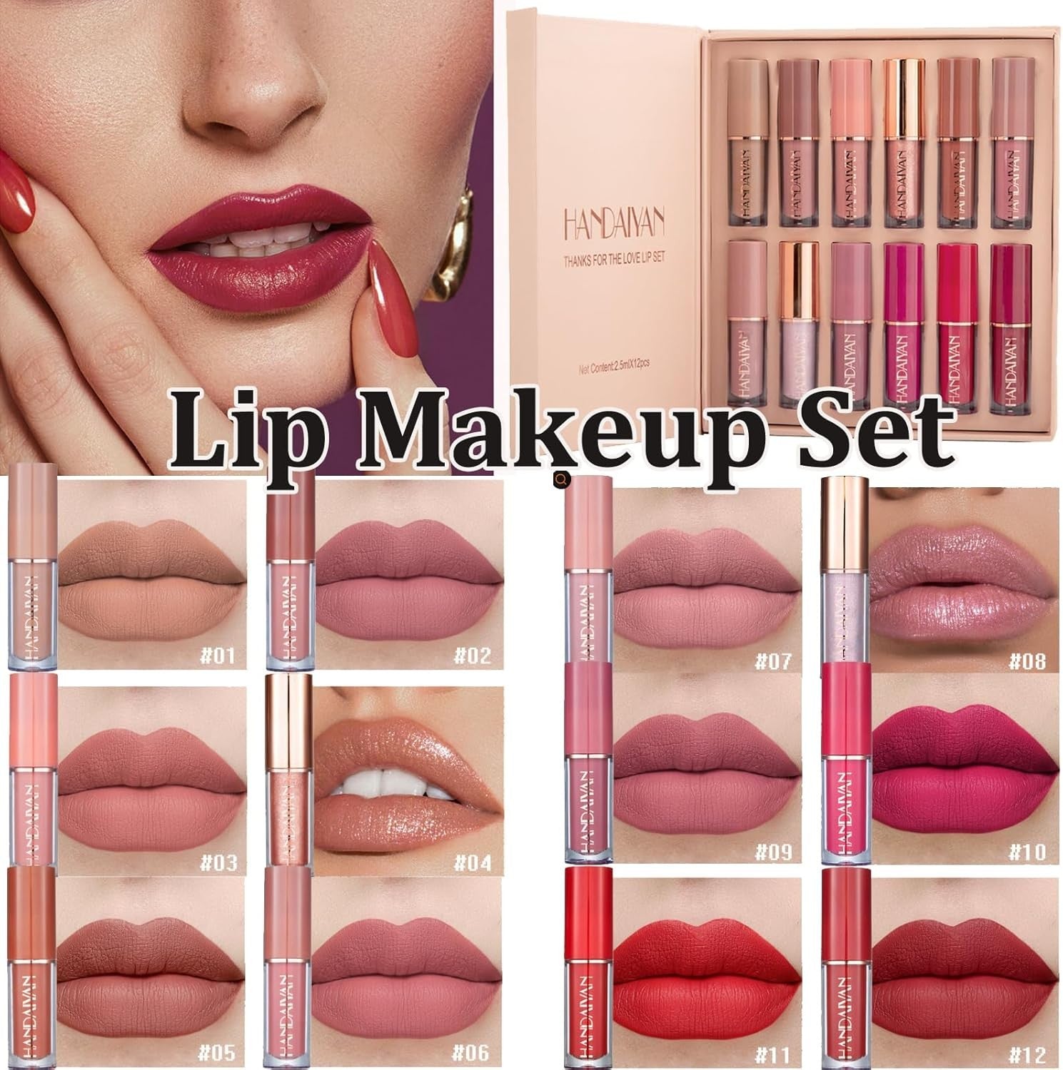 All In One Makeup Kit 40 Colour Eyeshadow Palette Lip Gloss Set