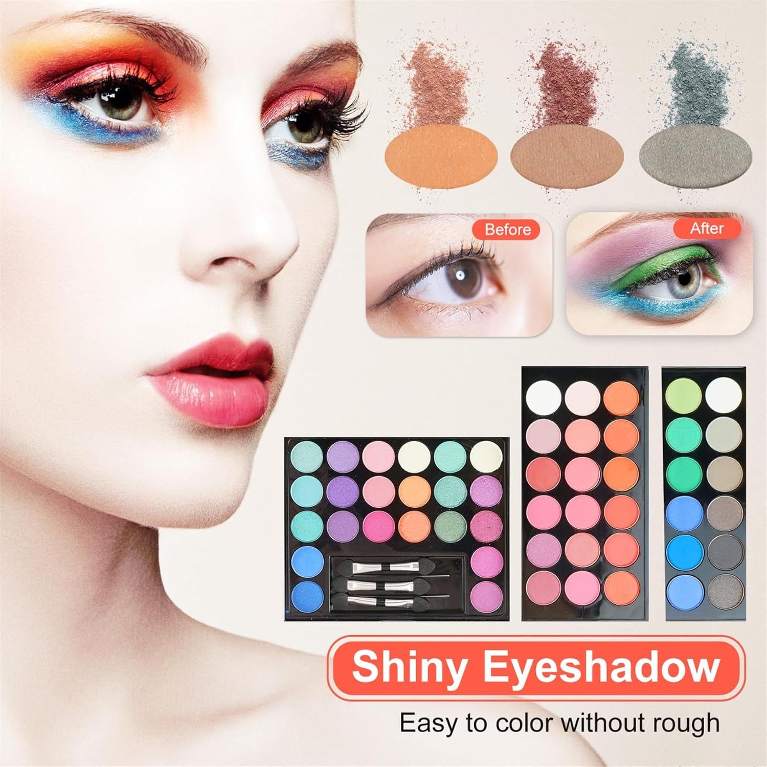 All In One Makeup Set Gift Travel Kit Matte Eyeshadow