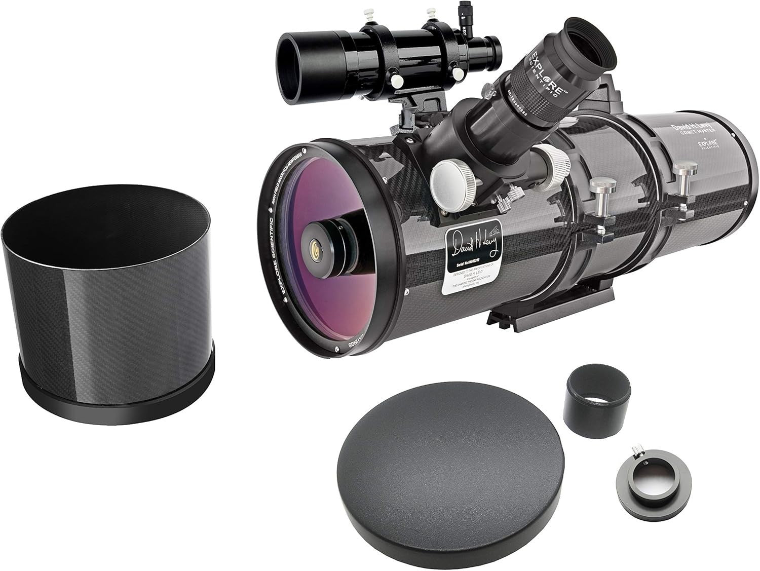 Smart 76mm Reflector Telescope PushTo App Bluetooth Solar Filter Kit