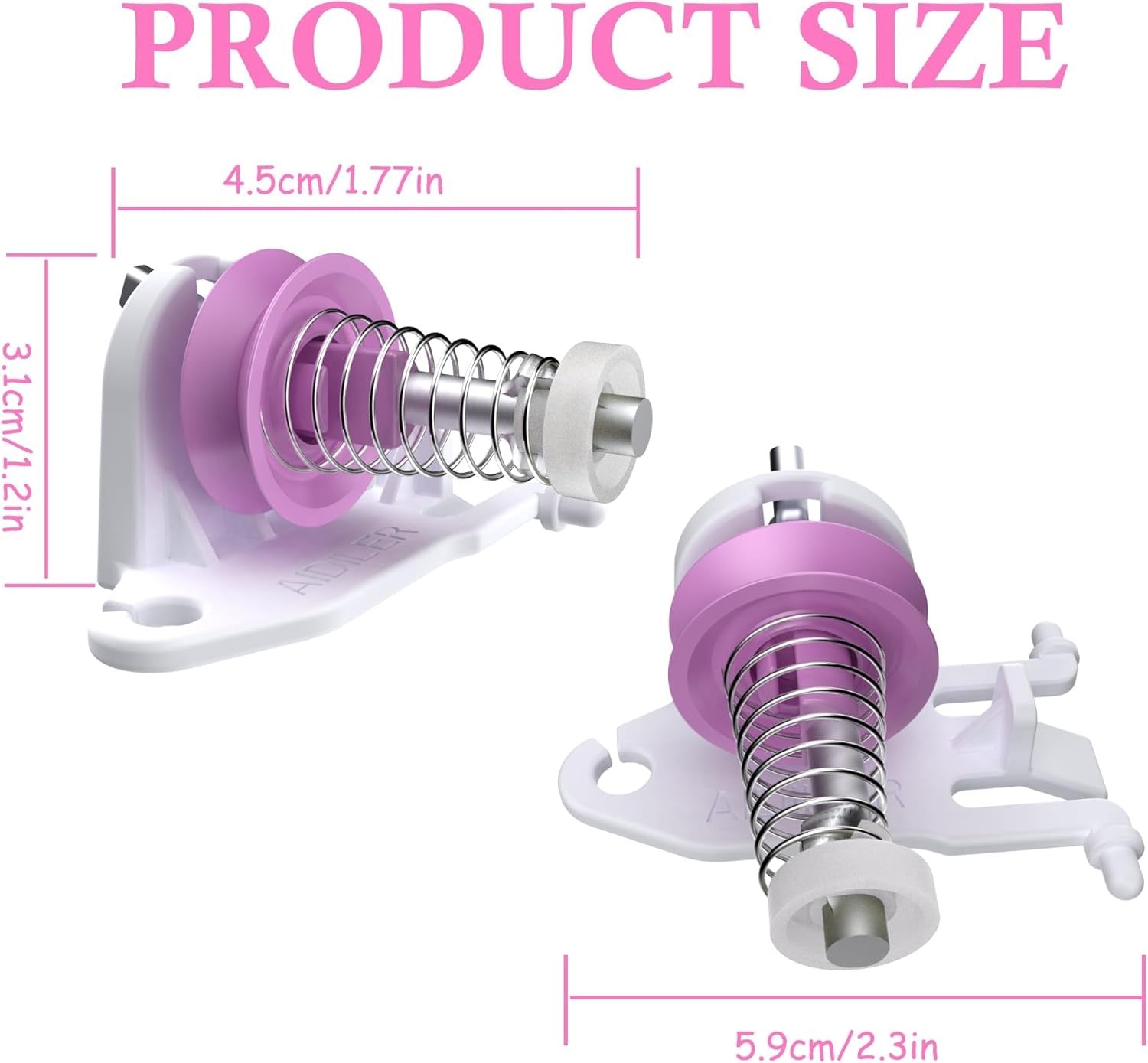 Knitting Machine Yarn Tensioner Adjustable Circular Loom Adapter 22–48