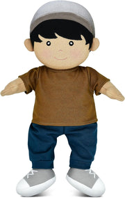 12.5in Organic Soft Baby Doll Non Toxic Hypoallergenic Eco Friendly Plush Gift