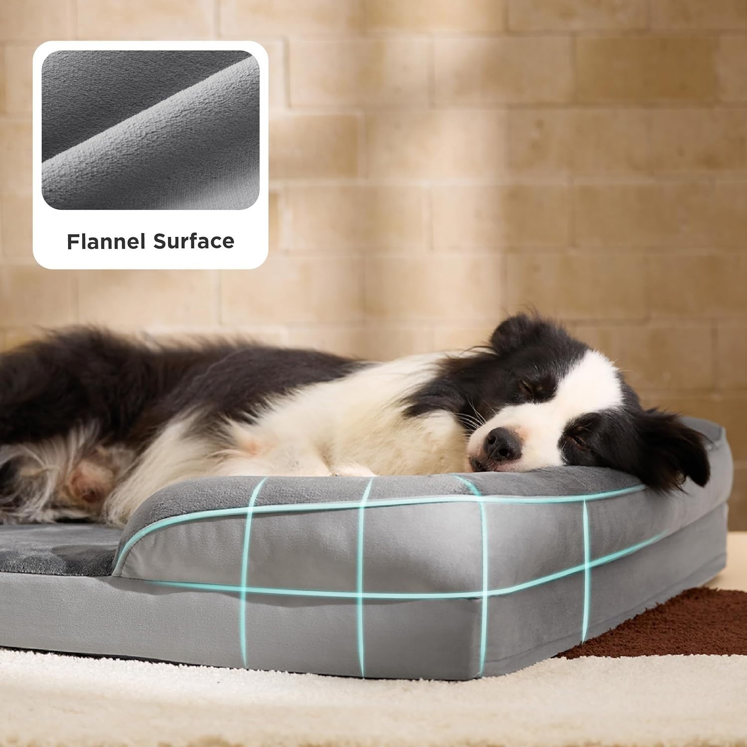 XL Orthopedic Dog Bed 106x80cm Waterproof Sofa