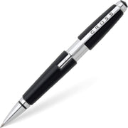 Luxury Jet Black Rollerball Pen Model Edge Gel Ink Smooth Writing