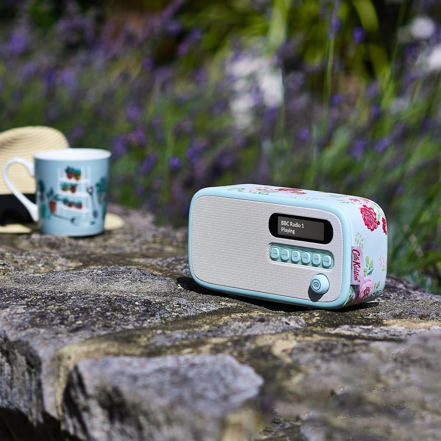Portable DAB/DAB+ FM Radio Bluetooth Alarm Clock and Rechargeable
